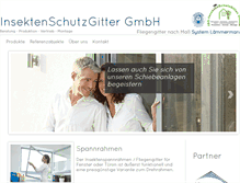 Tablet Screenshot of insektenschutzgitter-gmbh.de
